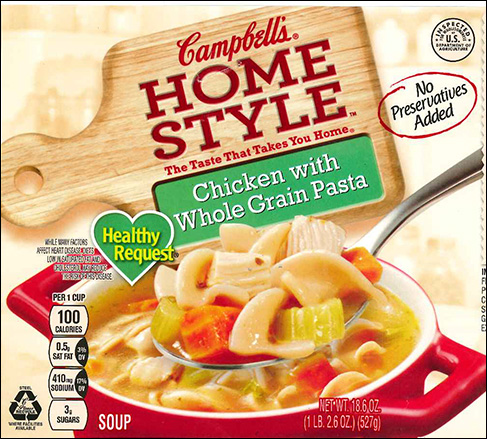 Campbell Soup Company Recalls Chicken Soup Products Due to Misbranding and Undeclared Allergens